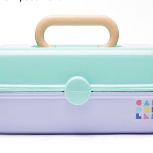 Caboodles Mint and Lavender Organizer